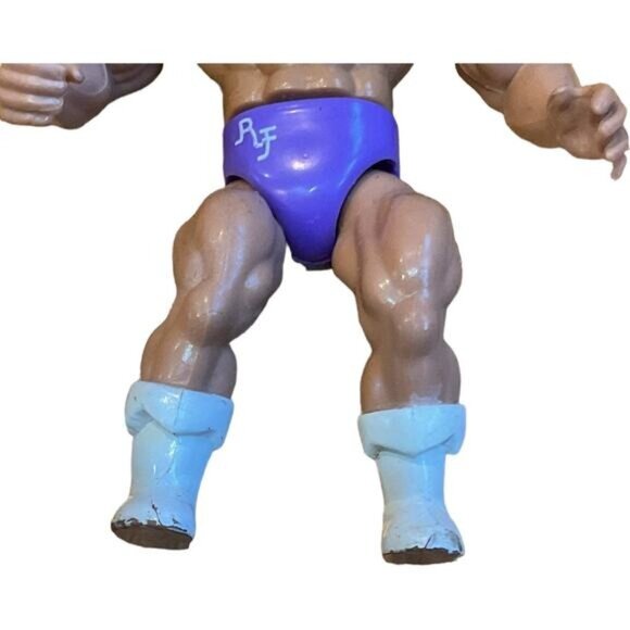 Remco AWA WWF Ric Flair 1980s Wrestling Action Fire - Picture 2 of 6